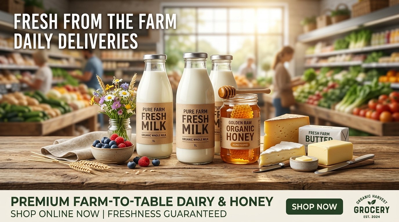 Fresh From The Farm — Dairy & Pure Honey