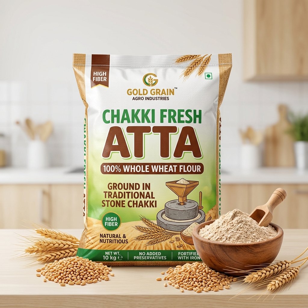 Chakki Fresh Whole Wheat Atta (10 kg)