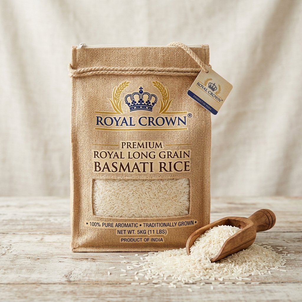 Royal Basmati Long Grain Rice (5 kg)